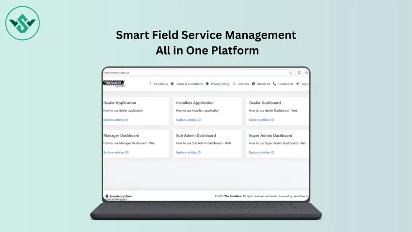 The Installers — Smart Field Service Management Platform