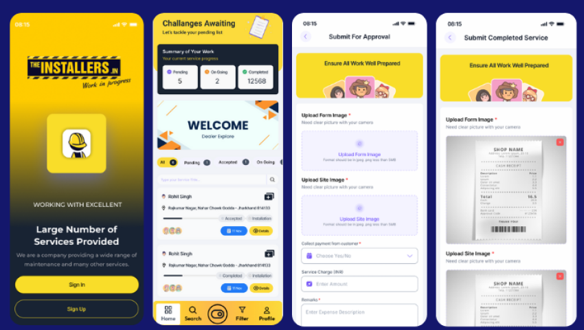 Admin | Web | App Developed (Android & iOS)